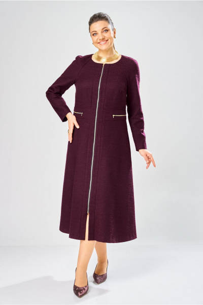 Платье Bonna Image 1036 фиолетовый - фото 10