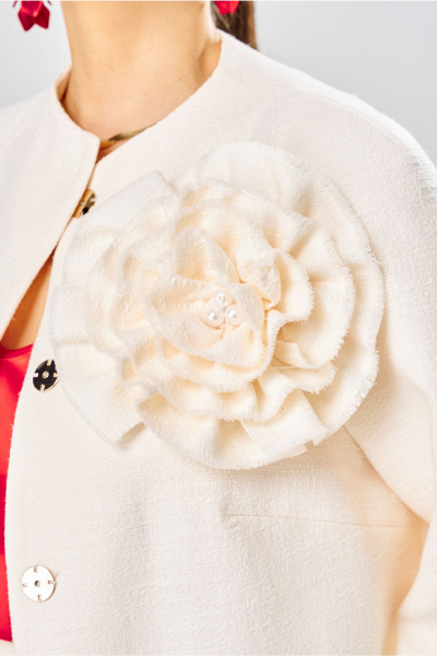 Жакет, юбка Bonna Image 1042/1 молочный - фото 6