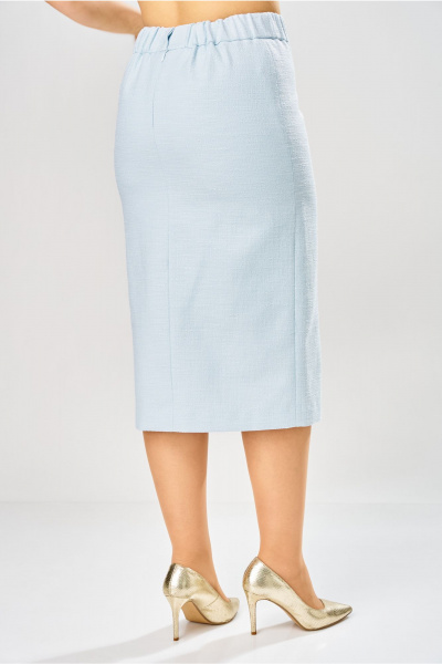 Жакет, юбка Bonna Image 1042/2 голубой - фото 13