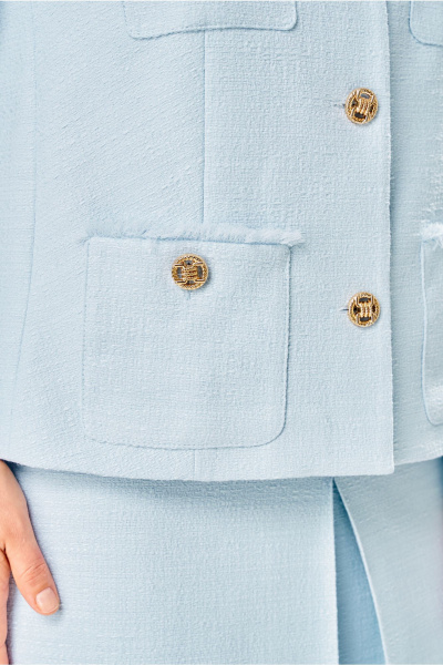 Жакет Bonna Image 1039/2 голубой - фото 6