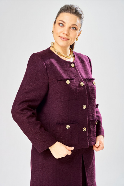 Жакет Bonna Image 1039/3 фиолетовый - фото 6