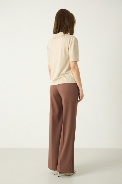 Брюки Luitui R2075 какао - фото 6