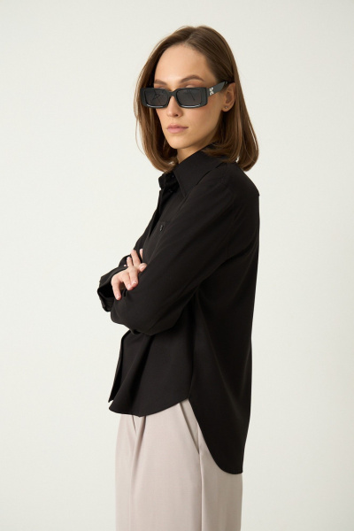 Классические серые брюки для делового стиля Luitui R2055 песочный - фото 4