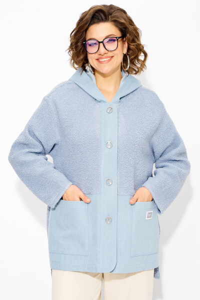 Жакет Liliana 1515 голубой - фото 2