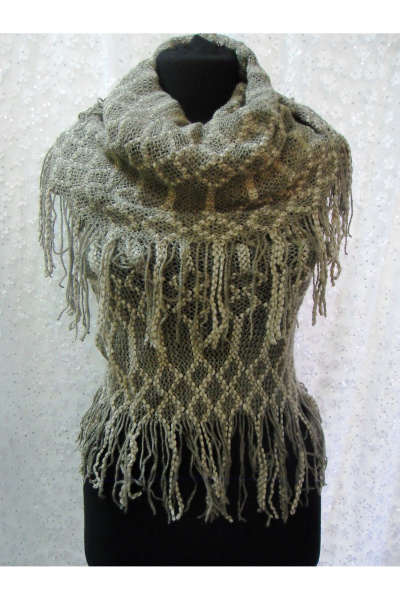 Шарф OLANTIZ S1-8 коричневый - фото 3