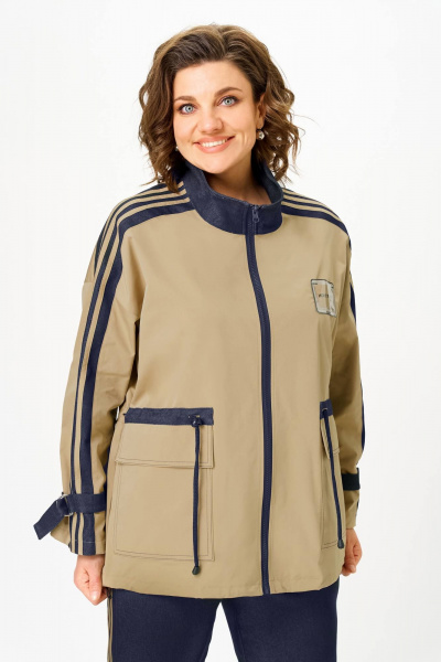 Брюки, ветровка Lady Secret 25230 песочный/синий - фото 3