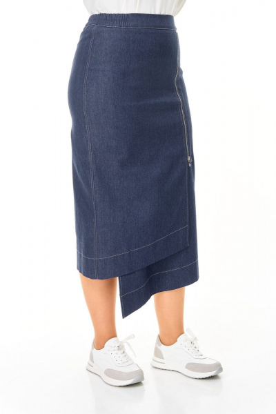 Жакет, юбка VI ORO VR-1245 деним - фото 9