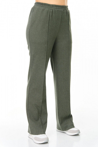 Блуза, брюки, жилет VI ORO VR-1246 олива - фото 9