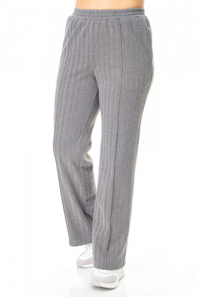 Блуза, брюки, жилет VI ORO VR-1246 серый - фото 12