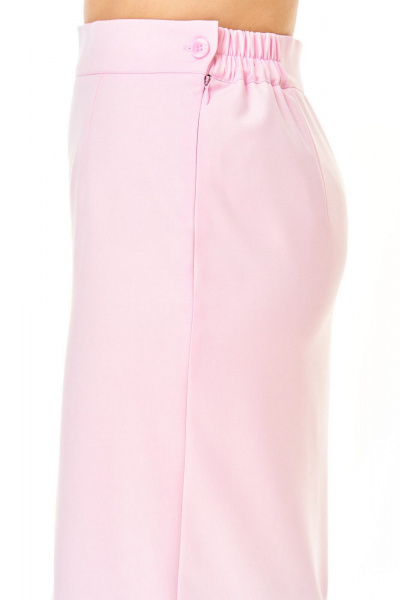 Жакет, юбка VI ORO VR-1248 розовый+однотон - фото 10