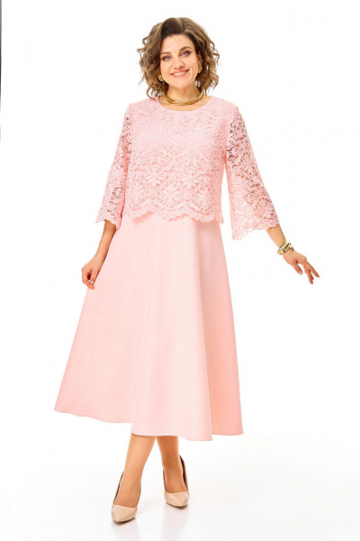 Платье VI ORO VR-1253 пудра - фото 6