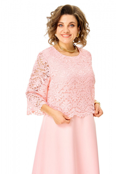 Платье VI ORO VR-1253 пудра - фото 3