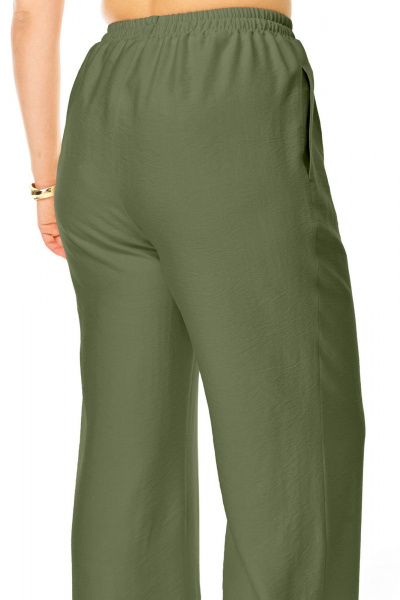 Блуза, брюки VI ORO VR-1257 олива - фото 5