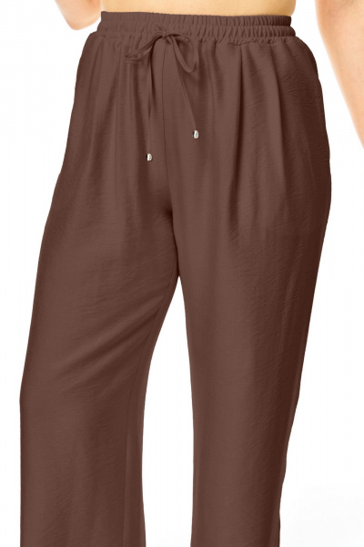 Блуза, брюки VI ORO VR-1257 шоколад - фото 8