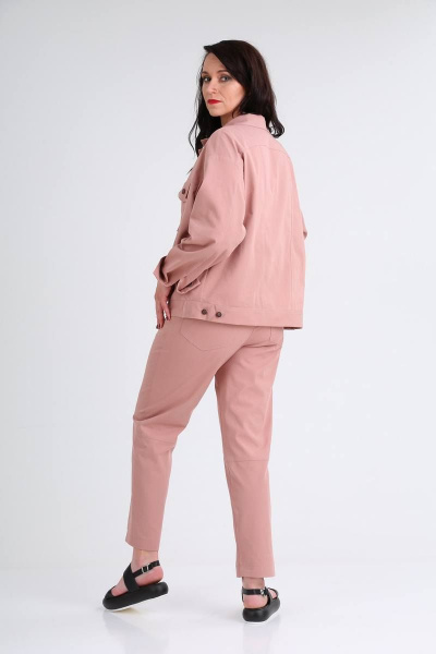 Брюки, куртка Ma Vie М570 розовый - фото 6