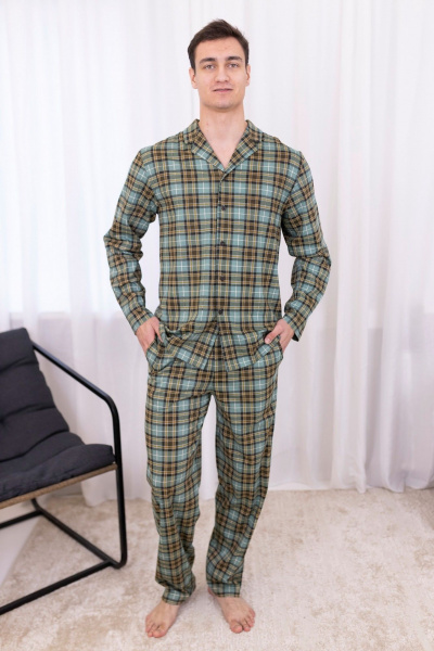 Брюки, рубашка Купалинка 267901.170-176 клетка - фото 1