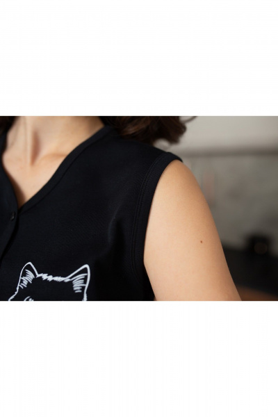 Майка, шорты Купалинка 45000G.158-164 к.черный,набивка - фото 4