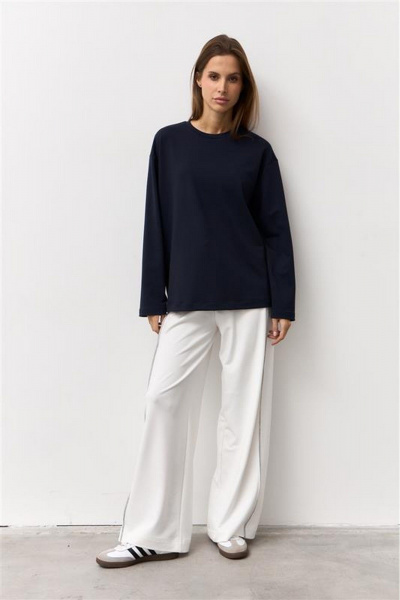 Брюки Luitui R2077 молочный - фото 6