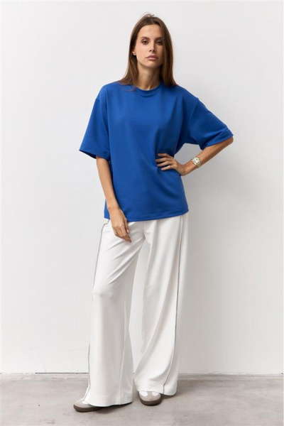 Брюки Luitui R2077 молочный - фото 1