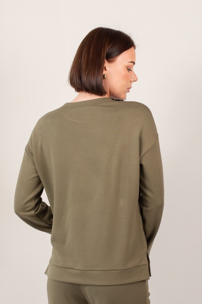 Джемпер Купалинка 641909.158-164 хаки - фото 4