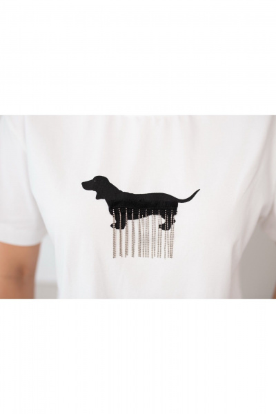 Джемпер Купалинка 658777.158-164 экрю - фото 4