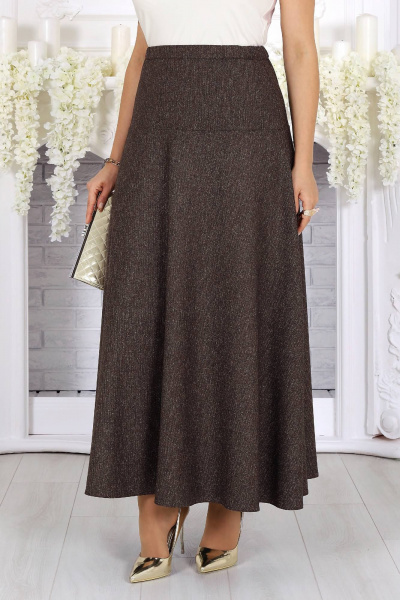 Юбка Ninele 216 коричневый - фото 1