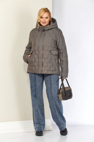 Куртка Shetti 2210 пепельный - фото 6