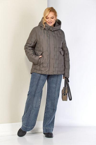 Куртка Shetti 2210 пепельный - фото 2