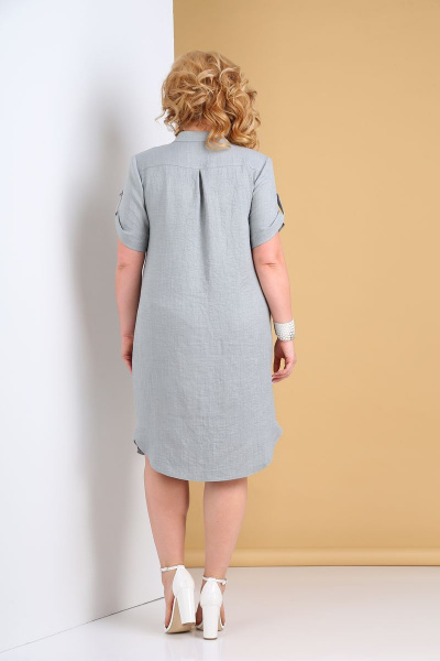 Платье Tensi 310 серый - фото 7