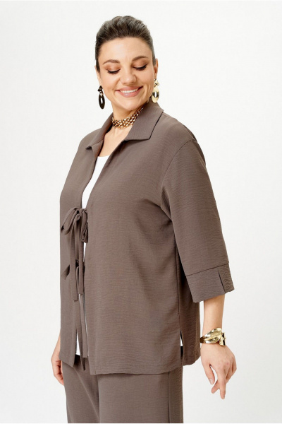 Брюки, жакет, топ Svetlana-Style 2114 мокко - фото 11