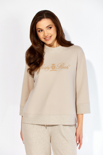 Брюки, джемпер TAiER 1427 песочный - фото 4