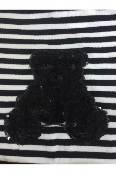 Джемпер из трикотажа хлопка для ежедневного стиля OLANTIZ БВДР002 медведь - фото 4