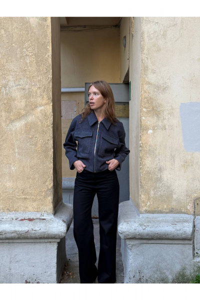 Куртка Skipper Design 140 серый - фото 1