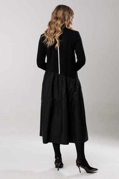 Платье Ларс Стиль 1204/1 черный - фото 2