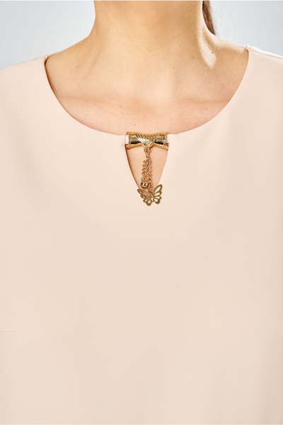 Платье Bonna Image 954-1/4 бежевый - фото 7