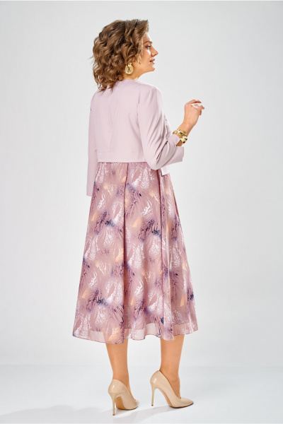 Платье Bonna Image 954-1/9 пудровый - фото 7