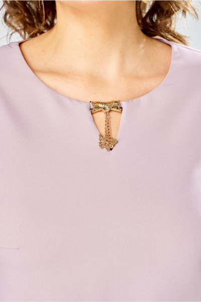 Платье Bonna Image 954-1/9 пудровый - фото 5