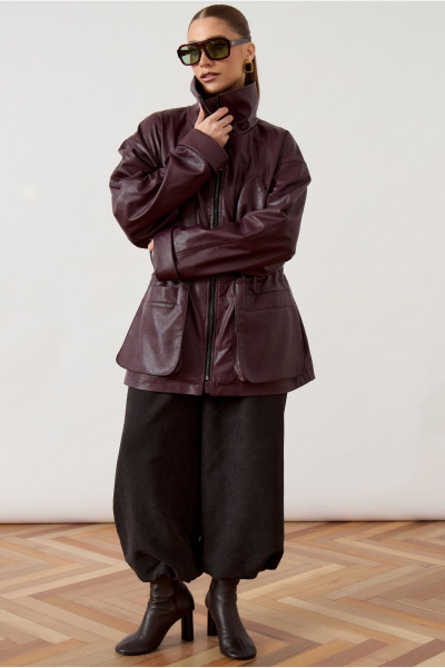 Куртка ATTIKA A3478 баклажановый - фото 3