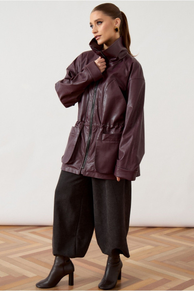 Куртка ATTIKA A3478 баклажановый - фото 2