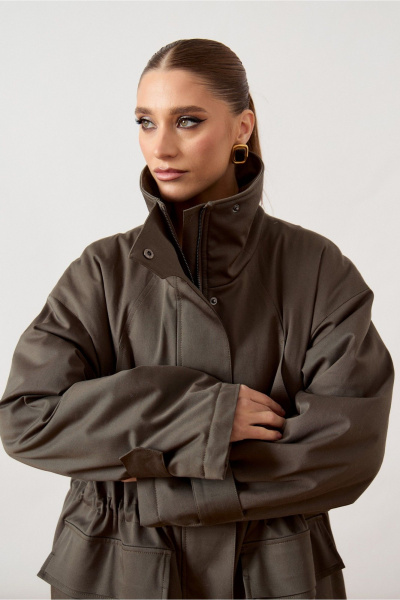 Куртка ATTIKA A3480 зеленый - фото 4