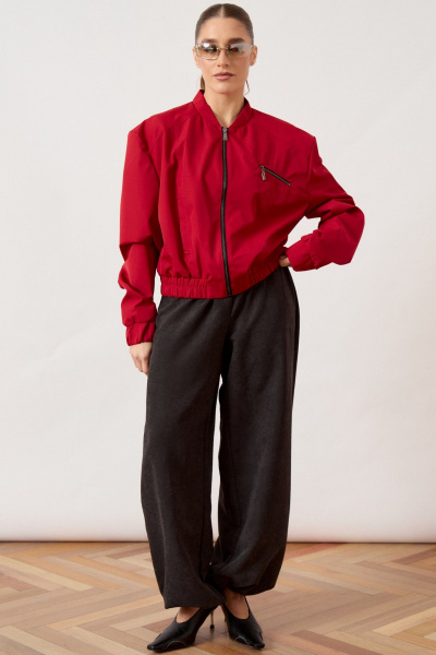 Бомбер ATTIKA A3482 красный - фото 4