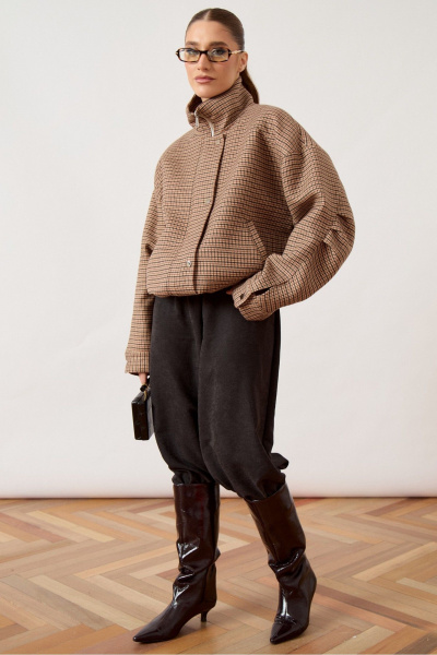 Куртка ATTIKA A3483 коричневый - фото 3