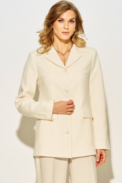 Жакет Laikony L-814 кремовый - фото 3