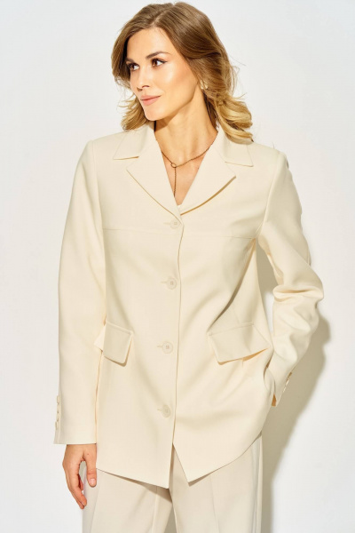 Жакет Laikony L-814 кремовый - фото 1