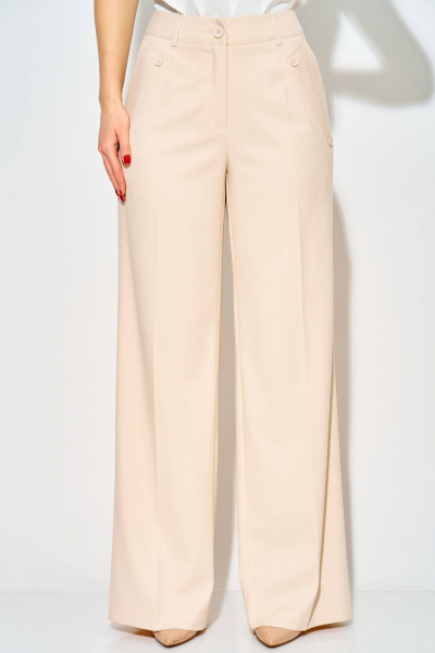 Брюки Laikony L-942-2 пудра - фото 4