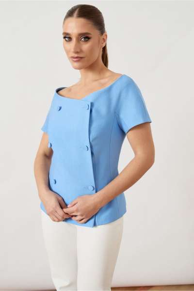Топ ATTIKA A3492 голубой - фото 4