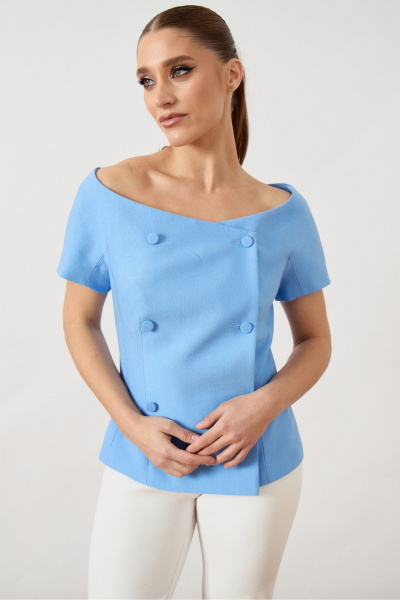 Топ ATTIKA A3492 голубой - фото 1