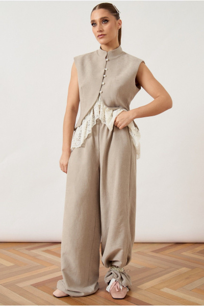 Жилет ATTIKA A3499 бежевый - фото 6