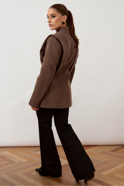 Жакет ATTIKA A3506 коричневый - фото 6