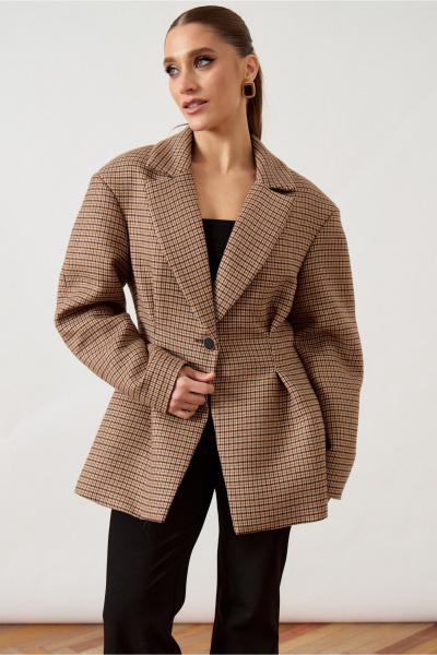 Жакет ATTIKA A3507 коричневый - фото 1